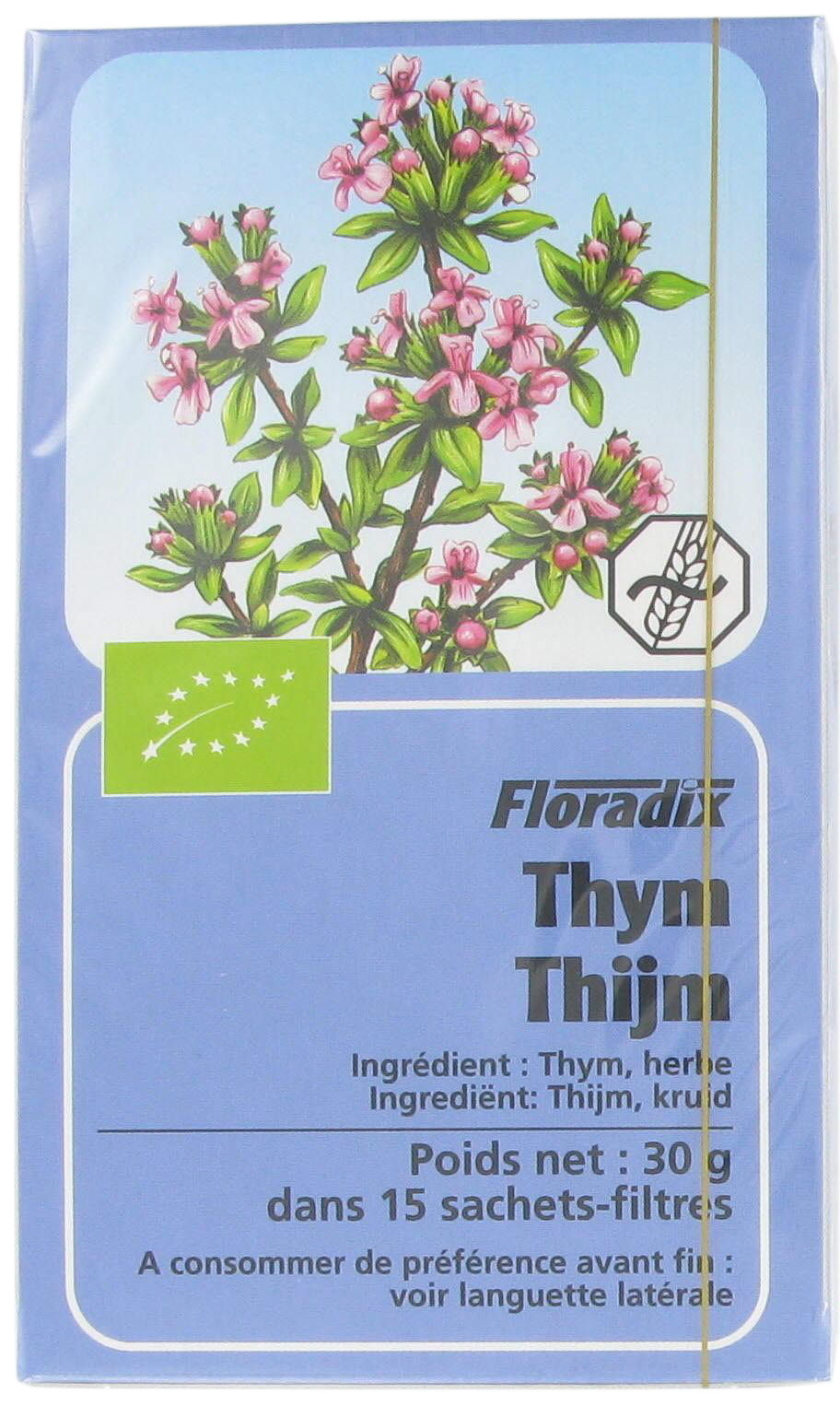 Floradix Thijm Thee 15 zakjes afbeelding