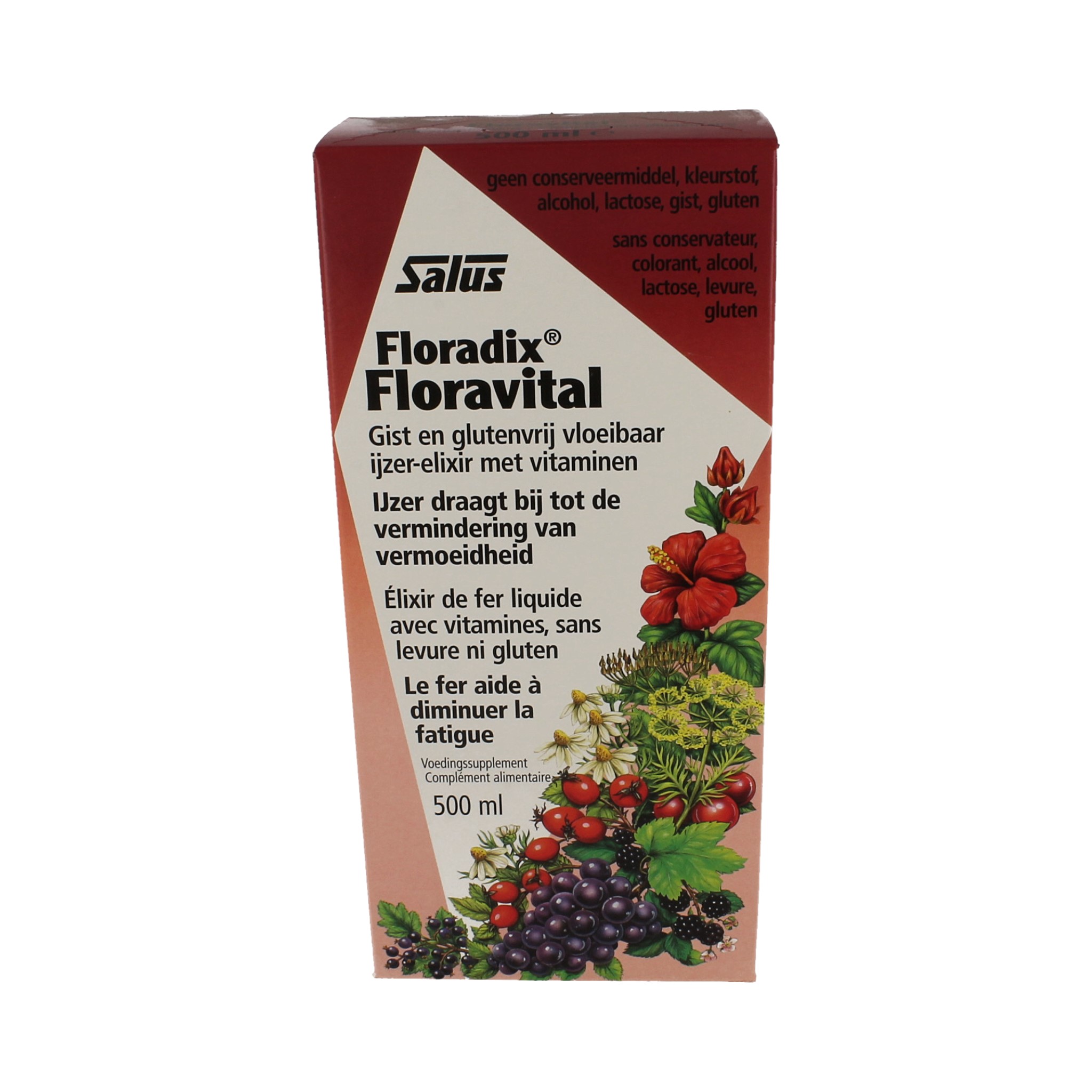 Salus Floradix Floravital 500ml afbeelding