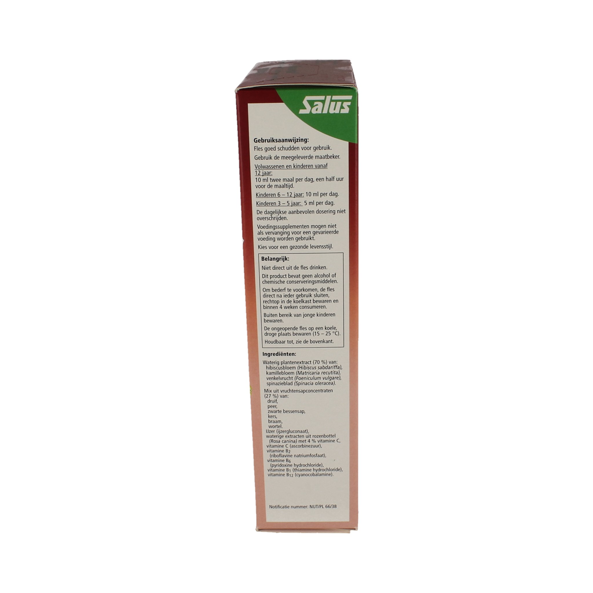 Salus Floradix Floravital 500ml - Afbeelding 3