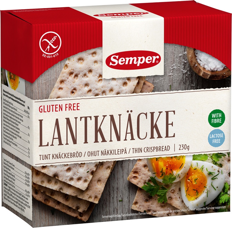 Semper Knackebrod Dun 230 gram
