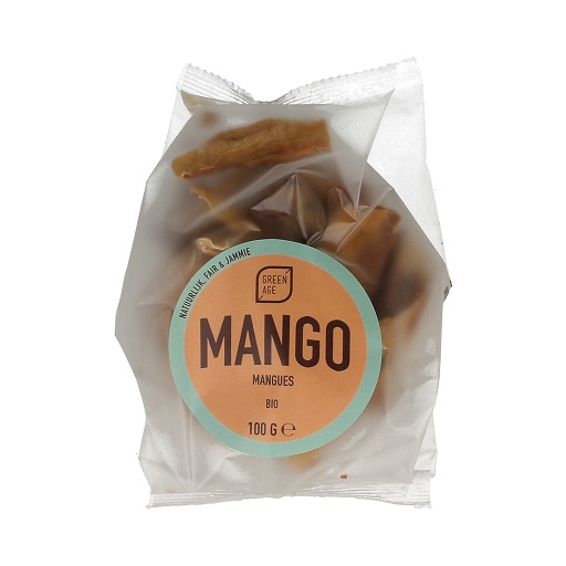 GreenAge Mango Zongedroogd 100 gram afbeelding