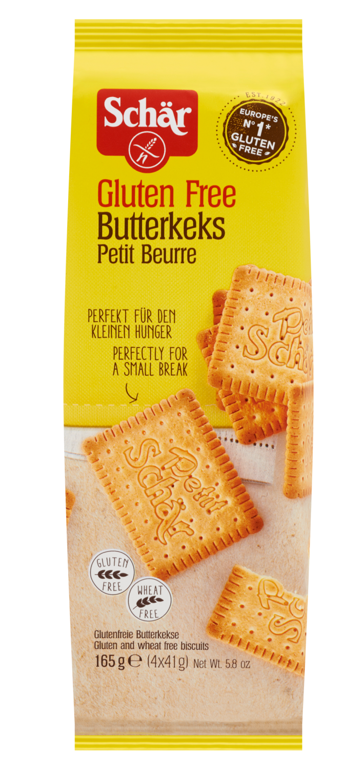 Schar Butterkeks Biscuits 165 gram afbeelding