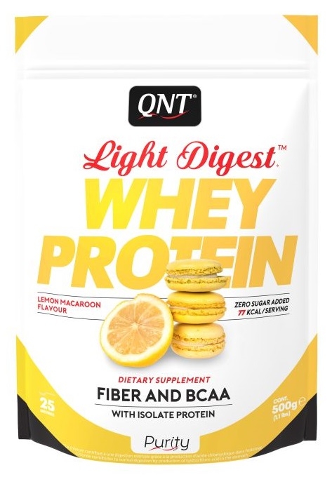 Qnt Light Digest Whey Protein Citroen Macaron