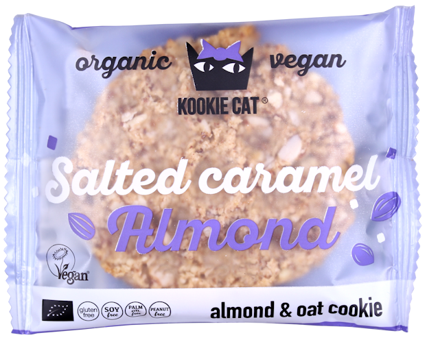 Kookie Cat Koek Salted Caramel Almond
