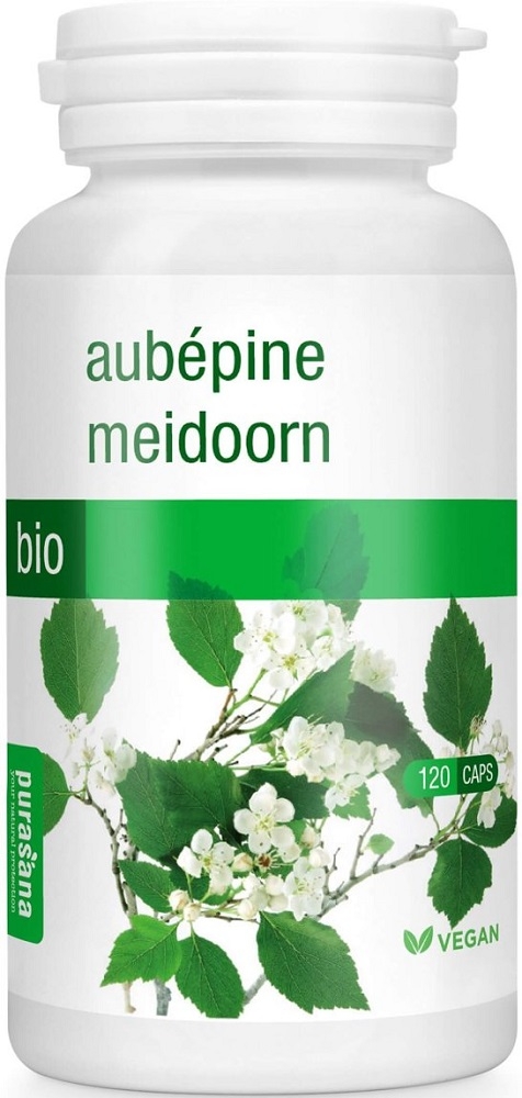Purasana Meidoorn Capsules afbeelding