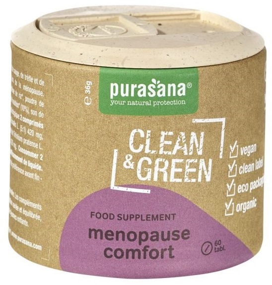 Purasana Clean & Green Menopause Comfort Tabletten