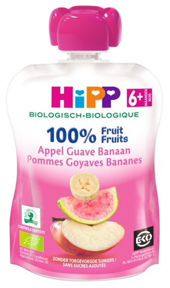 HiPP 6M+ Appel Guave Banaan