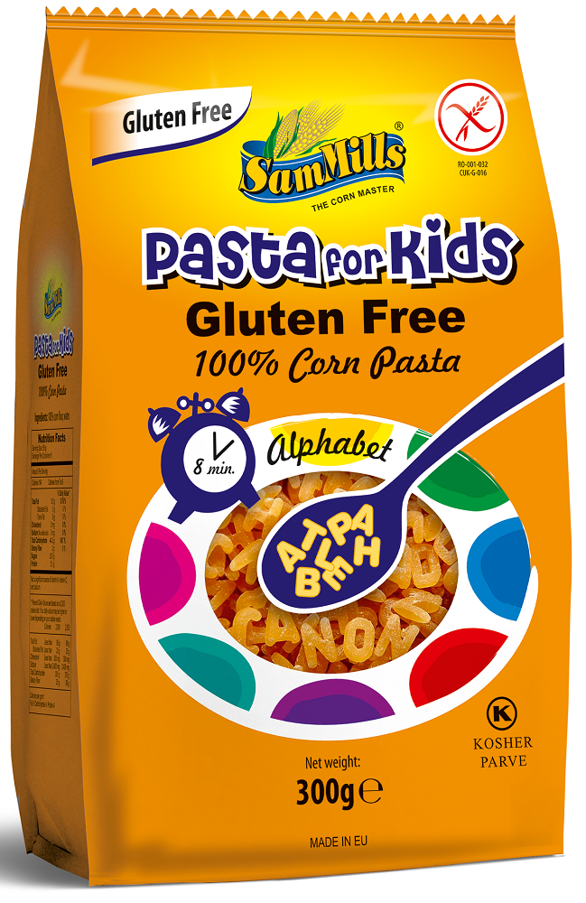 Sam Mills Pasta for Kids Alfabet