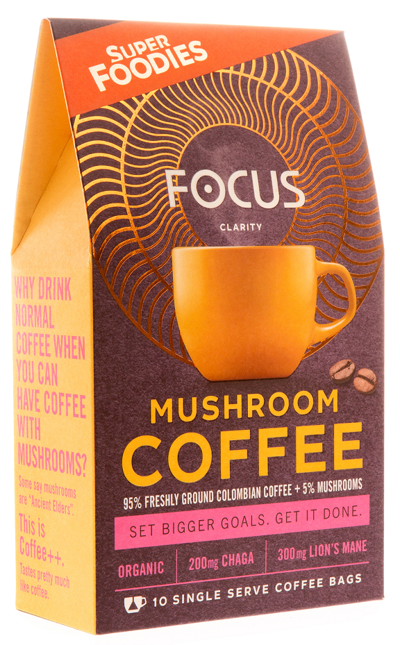 Superfoodies Mushroom Coffee Focus 100 gram