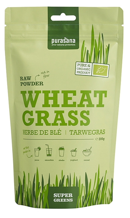 Purasana Wheat Grass Raw Powder