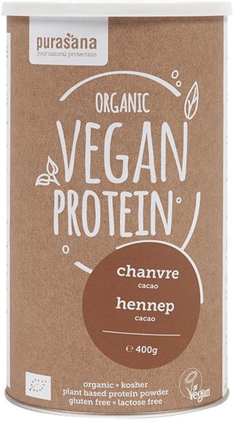 Purasana Organic Vegan Protein Hennep afbeelding