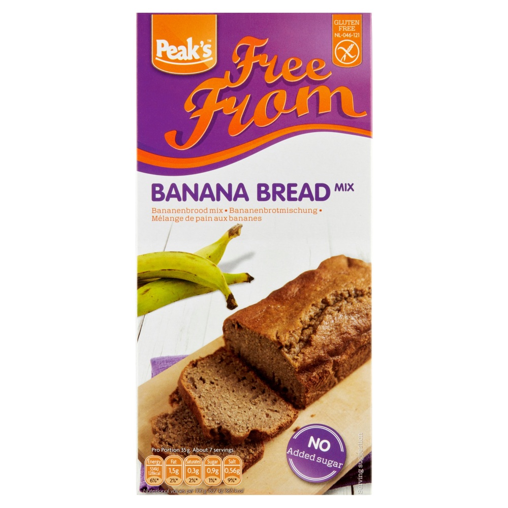 Peaks Free From Bananenbrood Mix afbeelding