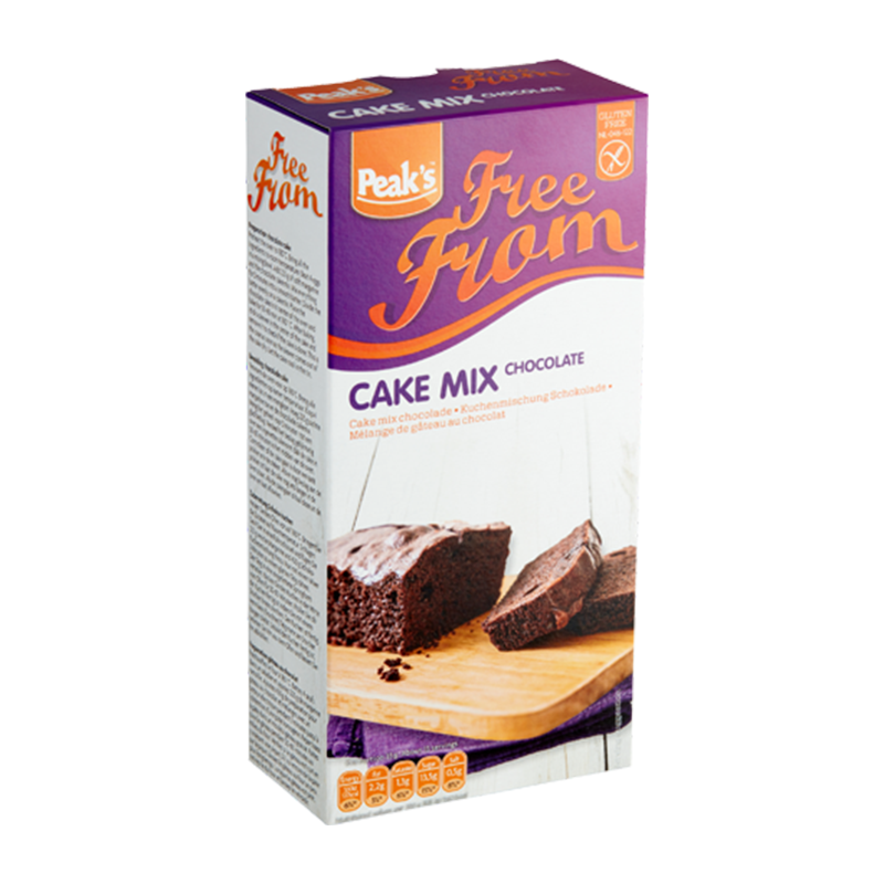 Peaks Free From Chocolade Cake Mix afbeelding