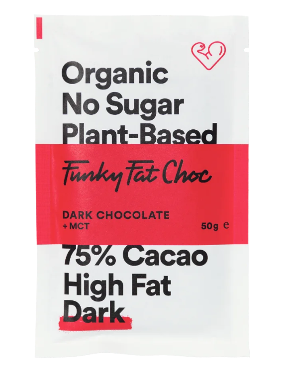 Funky Fat Choc Dark Chocolate Puur afbeelding