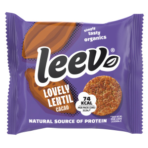 Leev Bio Lovely Lentil Cacao Cakes Multipack 60 gram